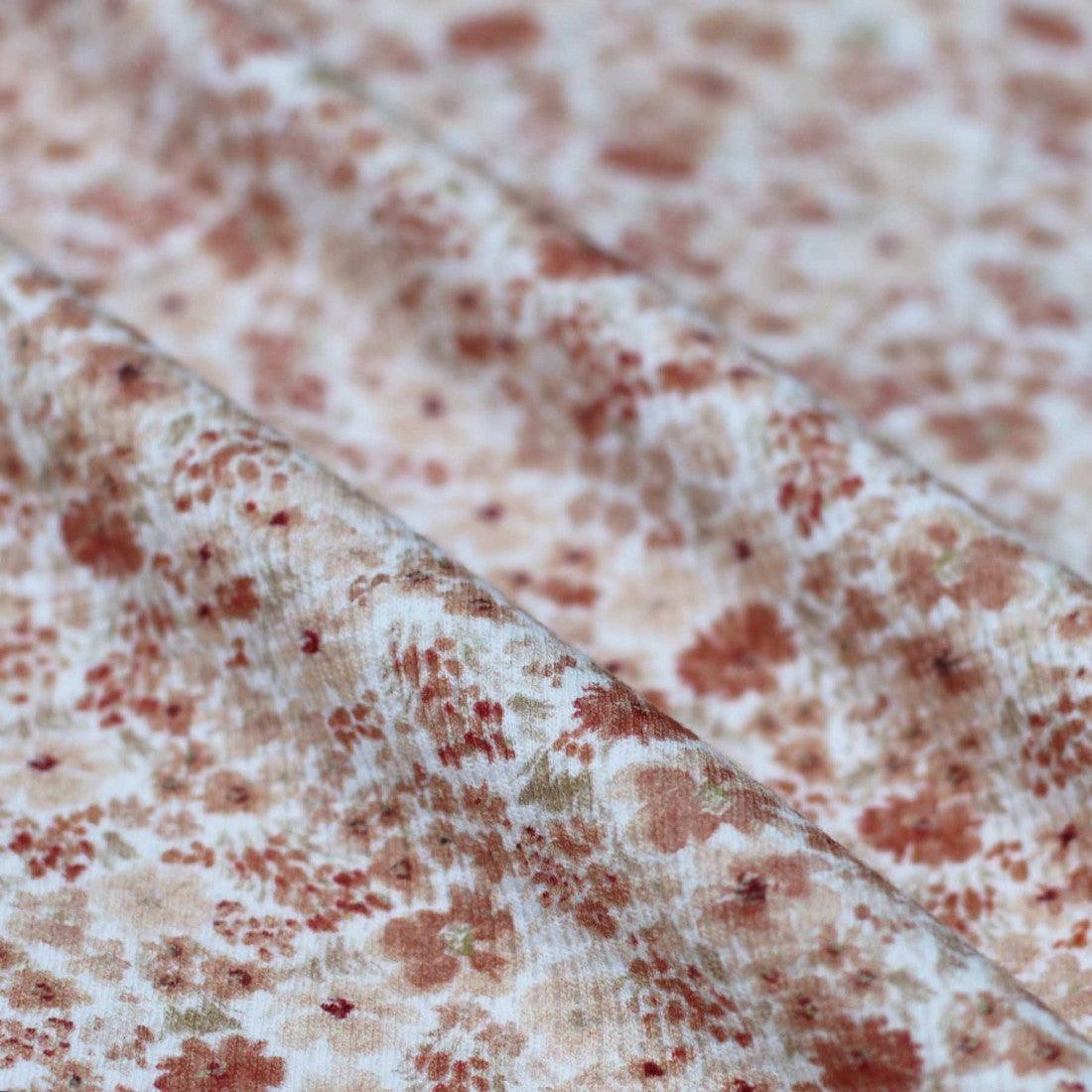 Waffle Knit - Blossoming Meadow-Jersey Fabric-Jelly Fabrics