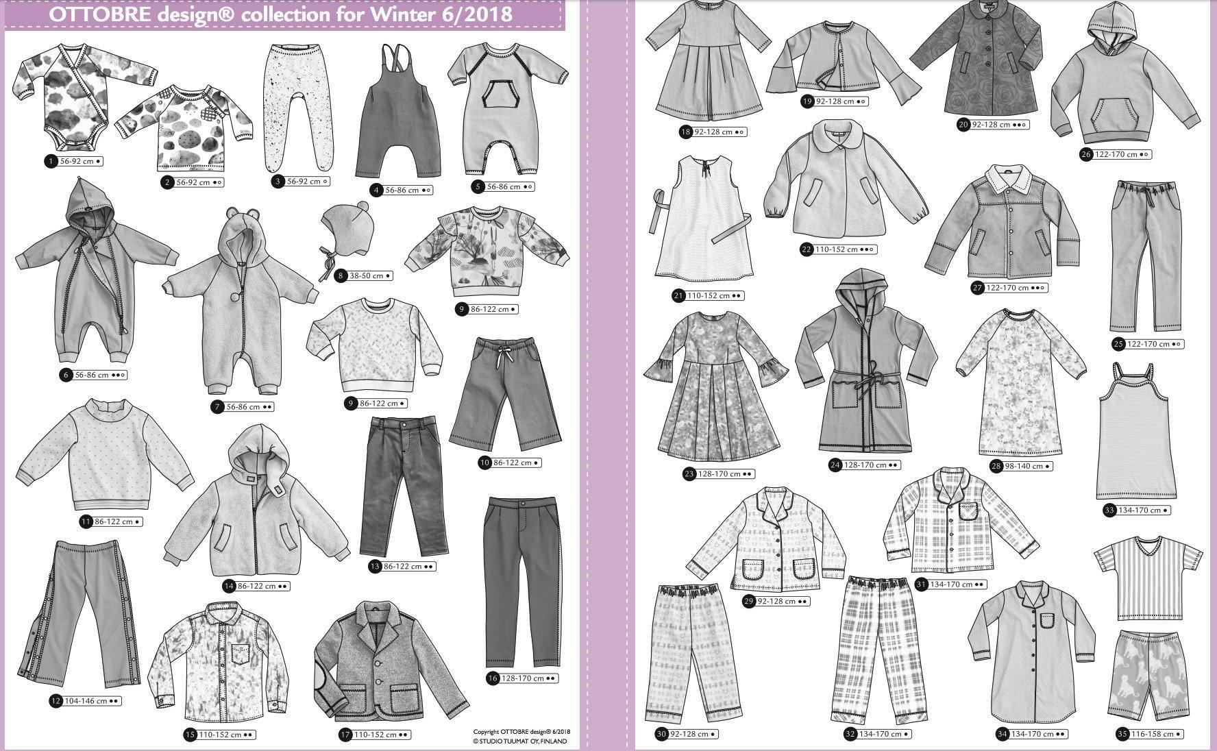 Ottobre Design Magazine - Kids Winter 2018 (English)-Accessories-Jelly Fabrics