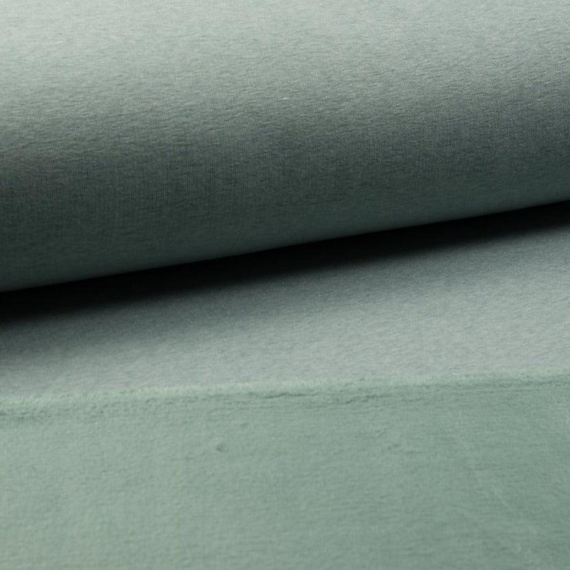Alpine Fleece - Dusty Green Melange-Alpine Fleece-Jelly Fabrics