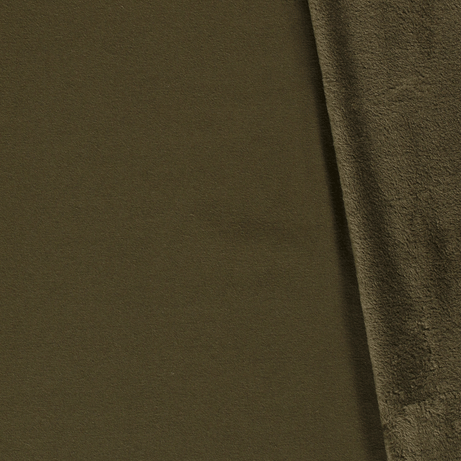 Alpine Fleece - Solid Khaki-Alpine Fleece-Jelly Fabrics