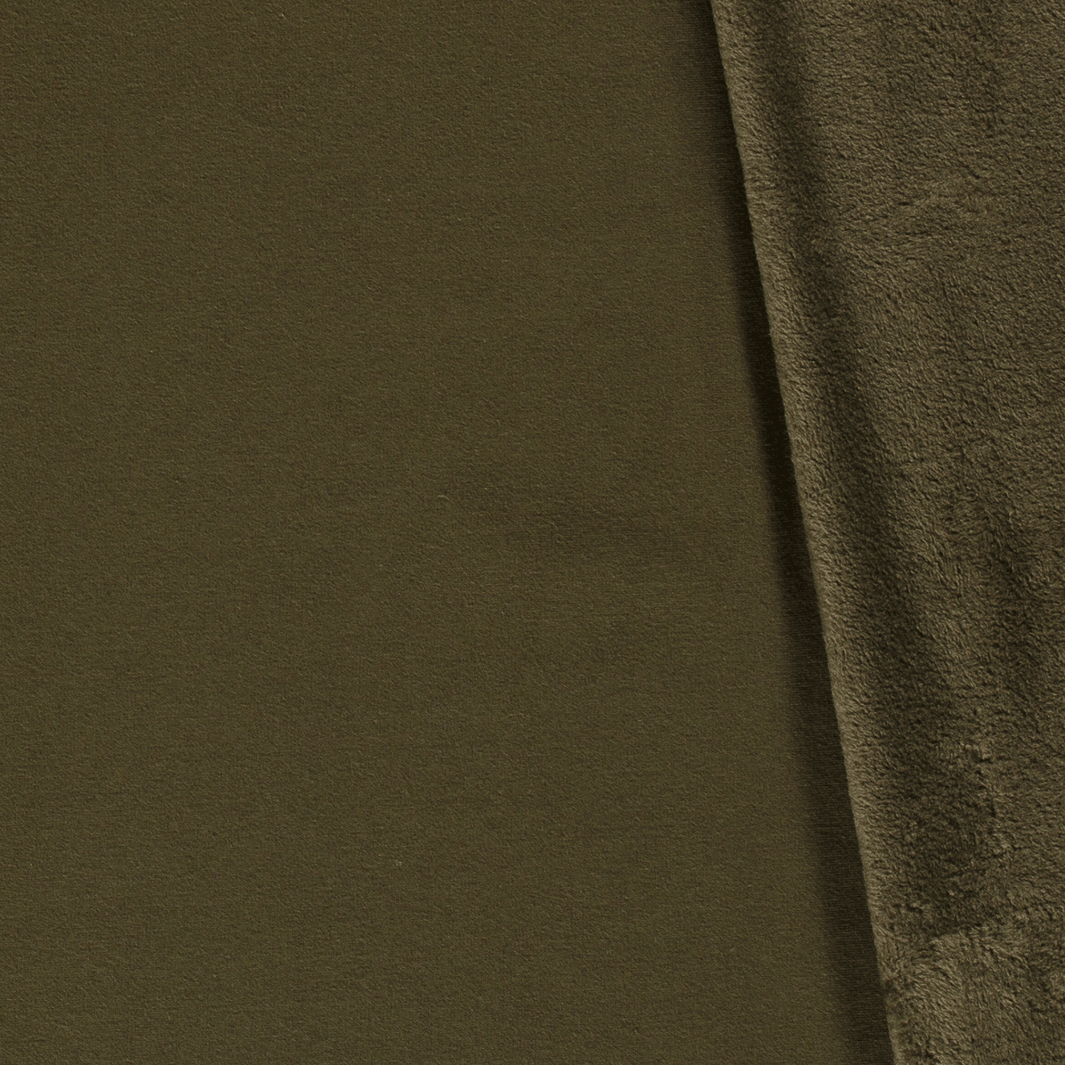 Alpine Fleece - Solid Khaki-Alpine Fleece-Jelly Fabrics