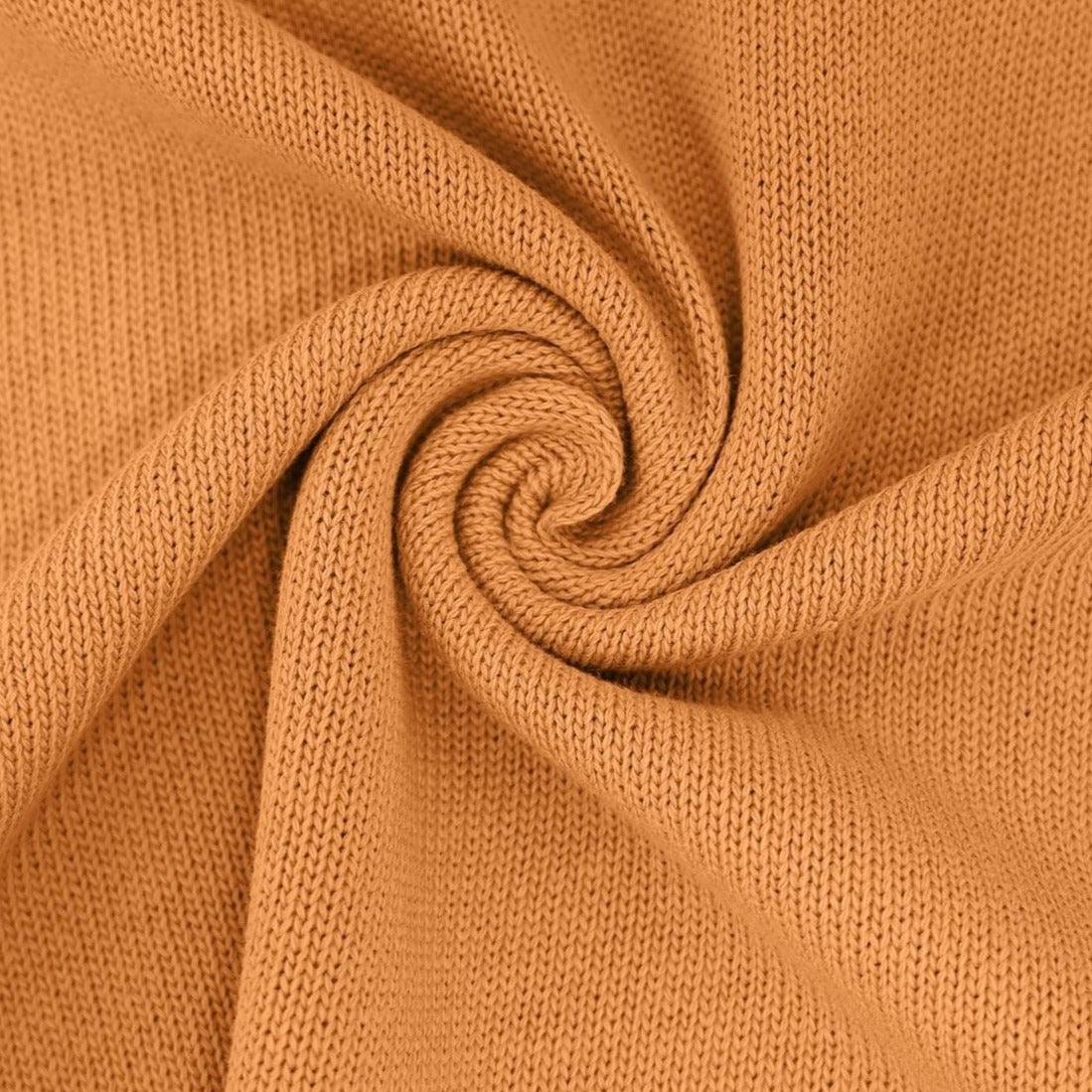 Baby Knit - Camel-Jersey Fabric-Jelly Fabrics
