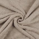Bamboo Terry Towelling - Taupe-French Terry-Jelly Fabrics