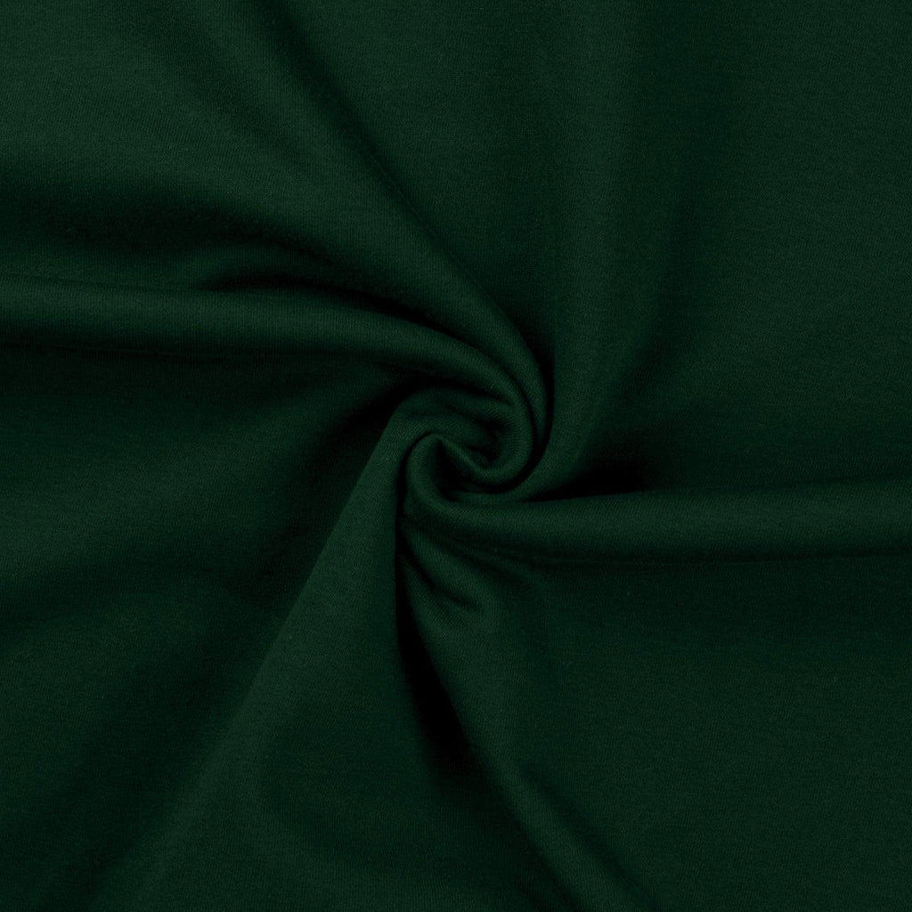 French Terry Loop Back - Bottle Green (NEW)-French Terry-Jelly Fabrics