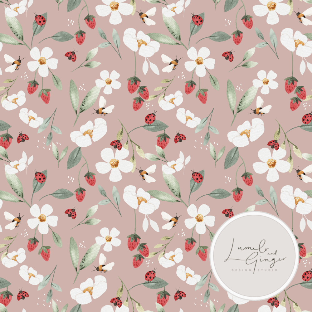 Cotton Jersey - BRAMBLE in Heather (EXCLUSIVE)-Jersey Fabric-Jelly Fabrics
