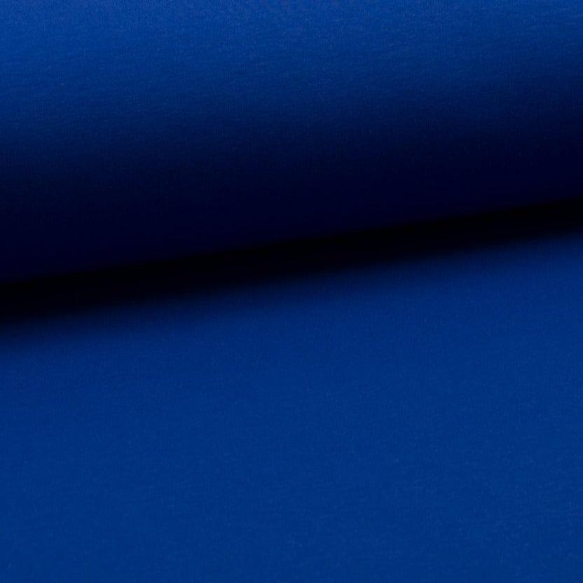 Brushed French Terry - Solid Royal Blue-French Terry-Jelly Fabrics