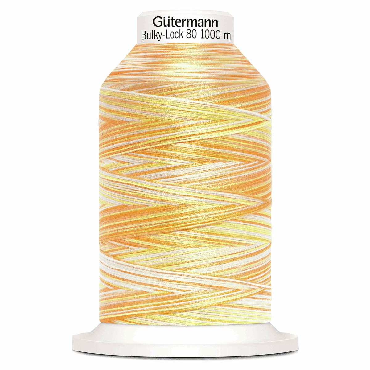 Gutermann Overlock Yarn - Bulky-Lock 80 : 1000 M Yellow Multicolour (9914)-Thread-Jelly Fabrics