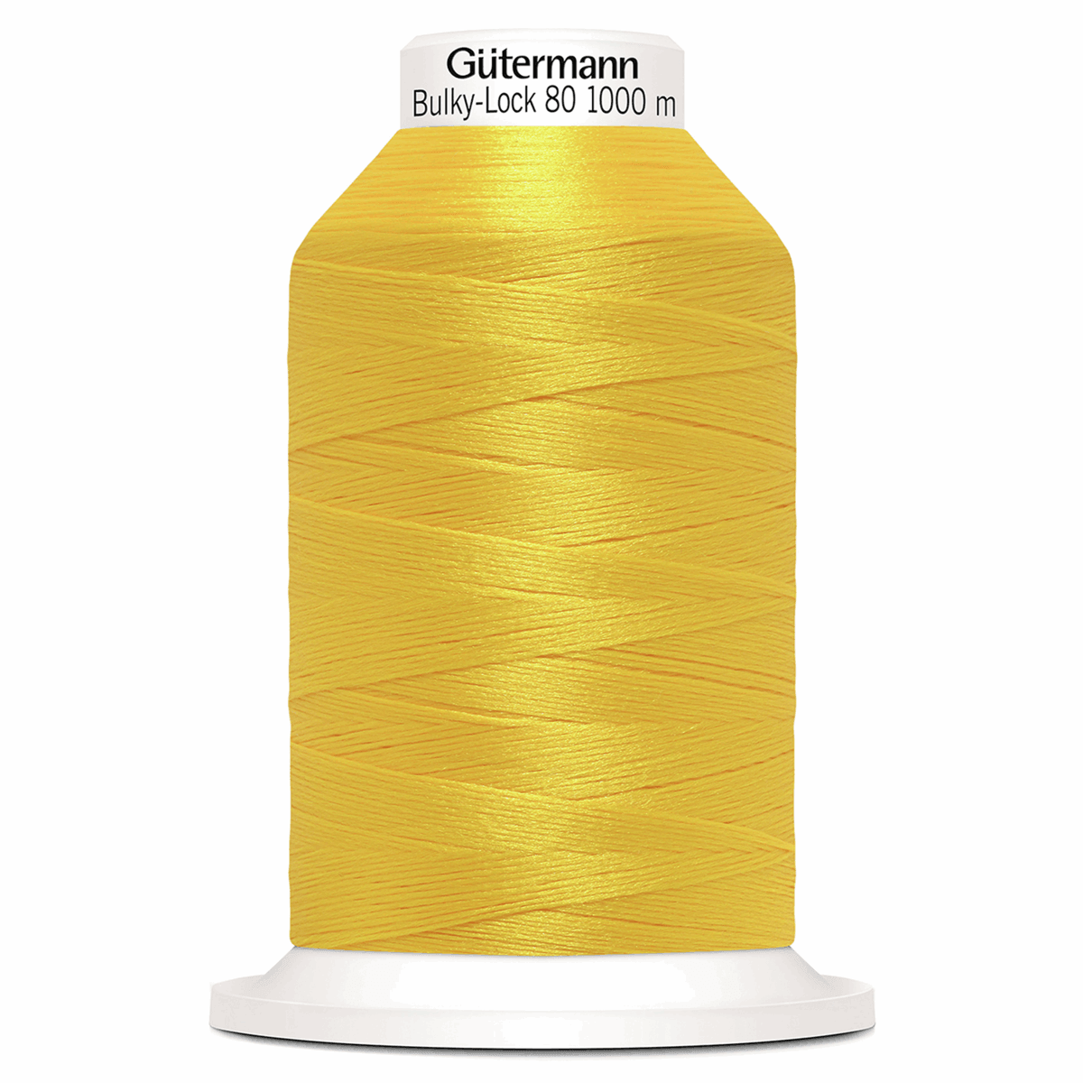 Gutermann Overlock Yarn - Bulky-Lock 80 : 1000 M Bright Yellow (417)-Thread-Jelly Fabrics