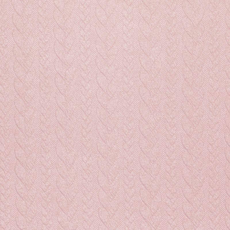 Cable Knit Jersey - Nude Pink-Jacquard-Jelly Fabrics
