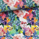 French Terry Loop Back - Blooming Flowers-French Terry-Jelly Fabrics