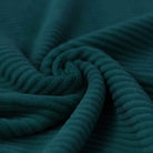 Wide Stretch Corduroy Jersey Fabric - Solid Dark Green-Corduroy-Jelly Fabrics