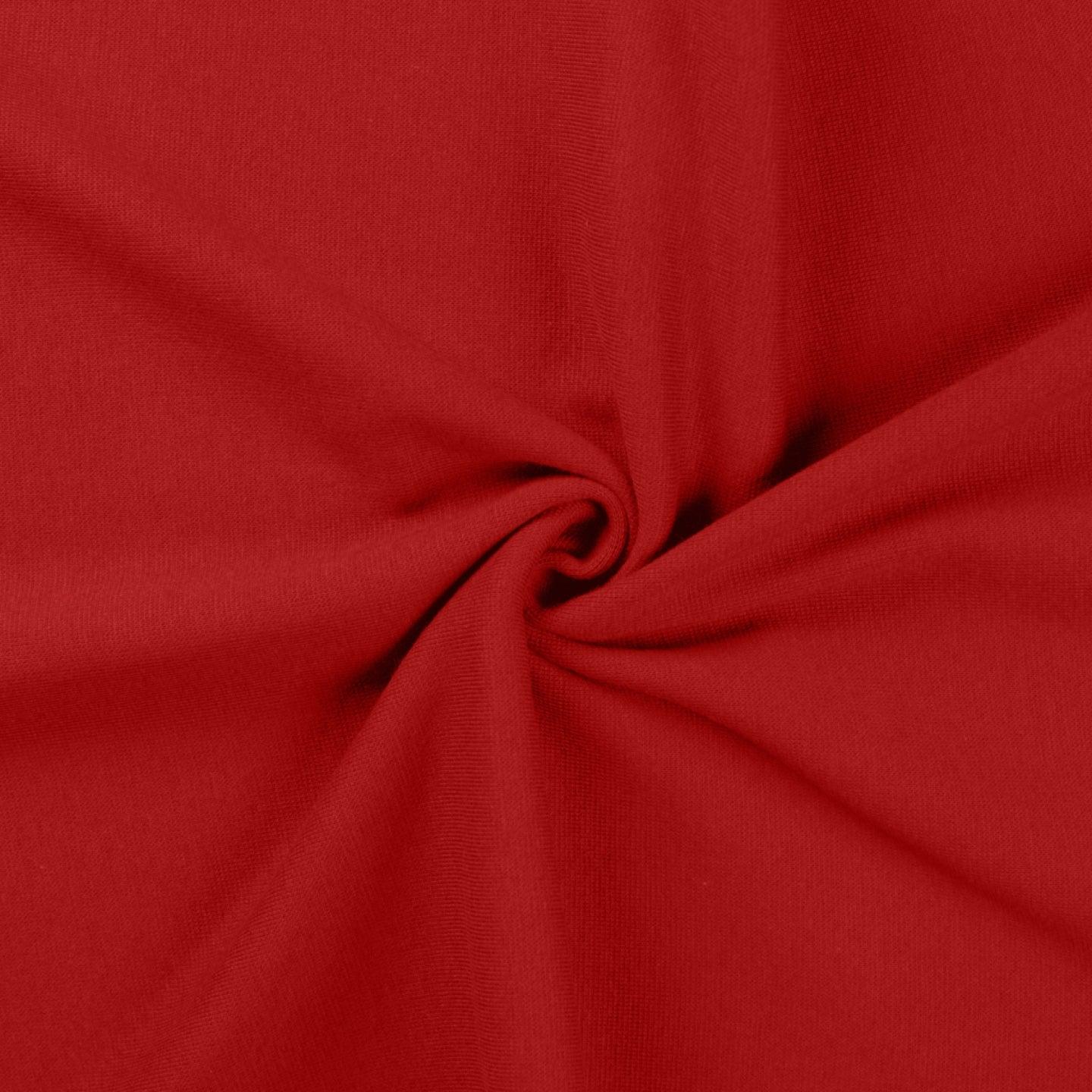 Tubular Ribbing - Dark Red (NEW)-Rib Knit-Jelly Fabrics