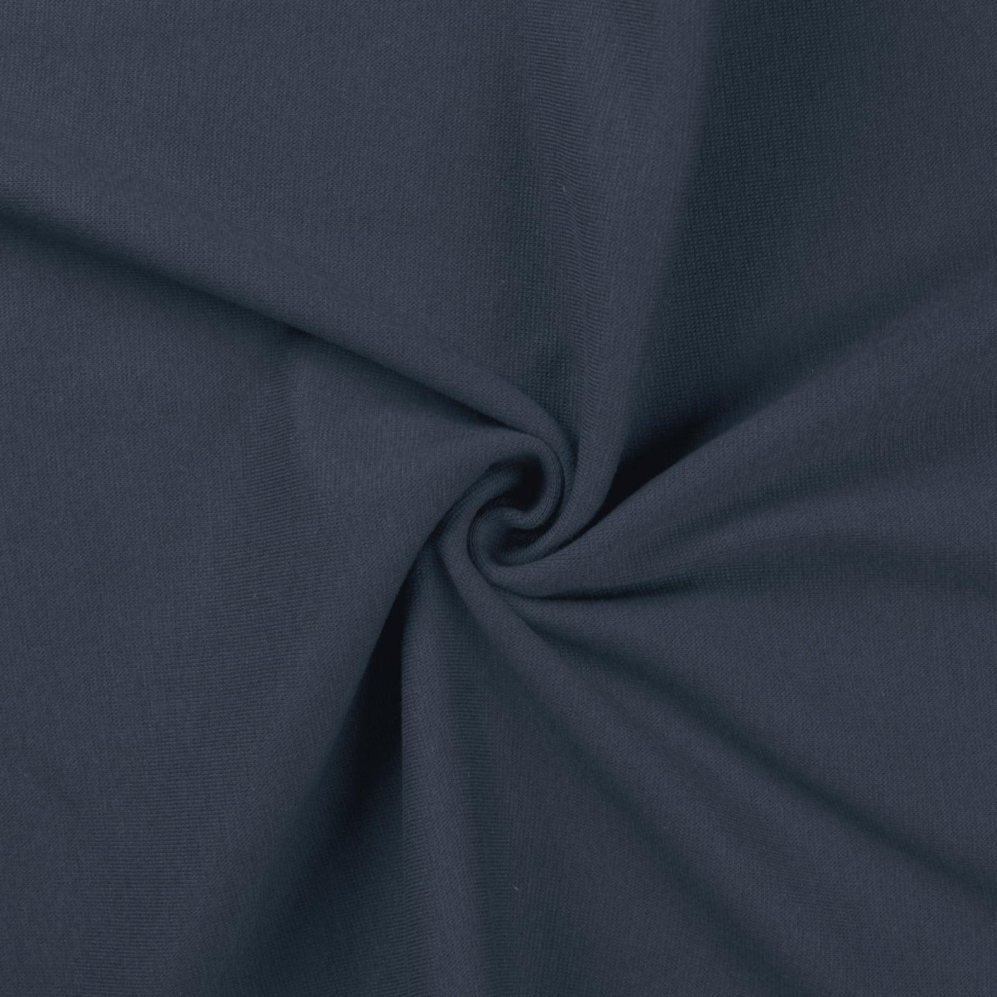 Tubular Ribbing - Denim (NEW)-Rib Knit-Jelly Fabrics