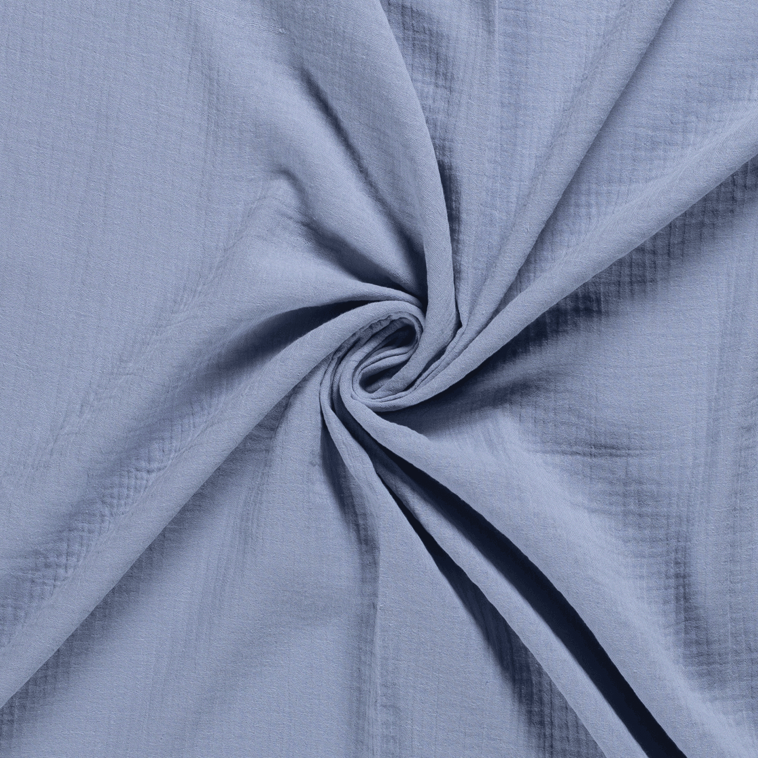 Double Gauze - Light Blue-Muslin Fabric-Jelly Fabrics