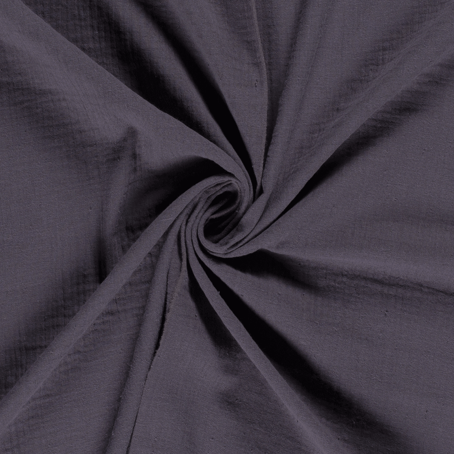 Double Gauze - Dark Grey-Muslin Fabric-Jelly Fabrics