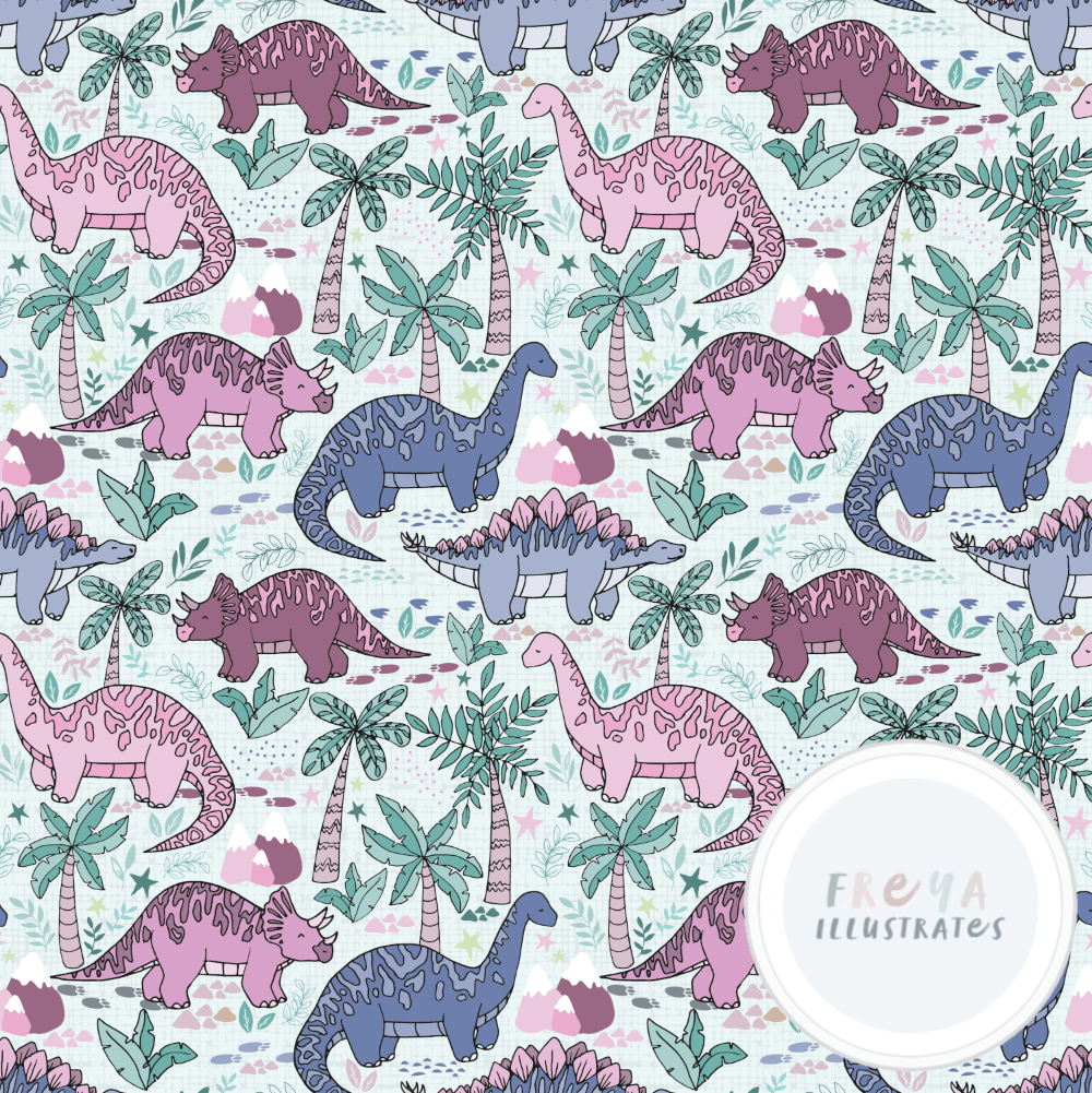 Dinosaur 2025 jersey fabric