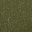Cotton Jersey - Dots in Army-Jersey Fabric-Jelly Fabrics