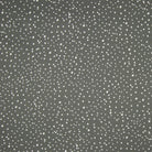 Cotton Jersey - Dots in Dark Grey-Jersey Fabric-Jelly Fabrics