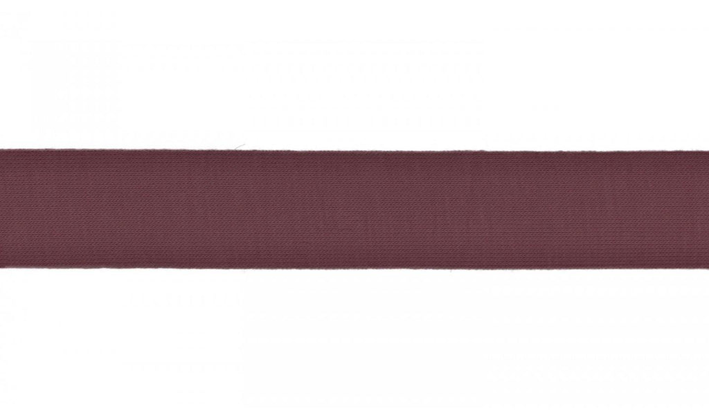 Stretch Bias Binding Tape - Dusty Bordeaux-Bias Binding-Jelly Fabrics