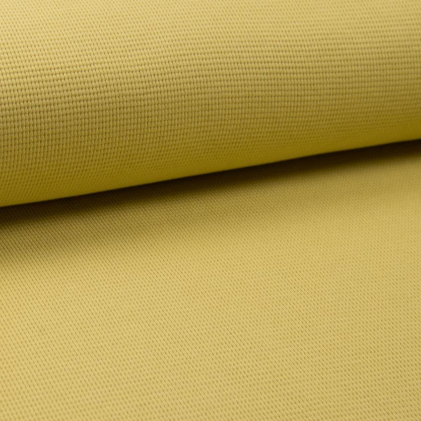 Waffle Knit - Dusty Yellow-Jersey Fabric-Jelly Fabrics