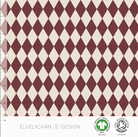 Organic French Terry Loop Back - Harlequin Wine by Elvelyckan Design-Organic French Terry-Jelly Fabrics