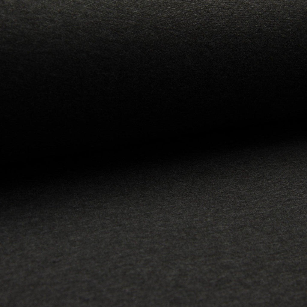 Heavy Jogging - Dark Grey Melange-French Terry-Jelly Fabrics