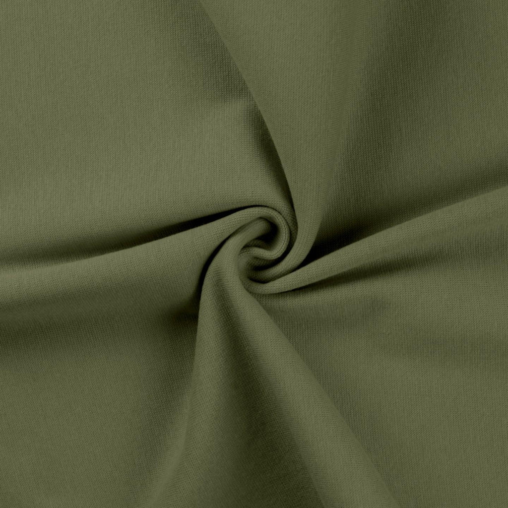 Tubular Ribbing - Khaki (NEW)-Rib Knit-Jelly Fabrics