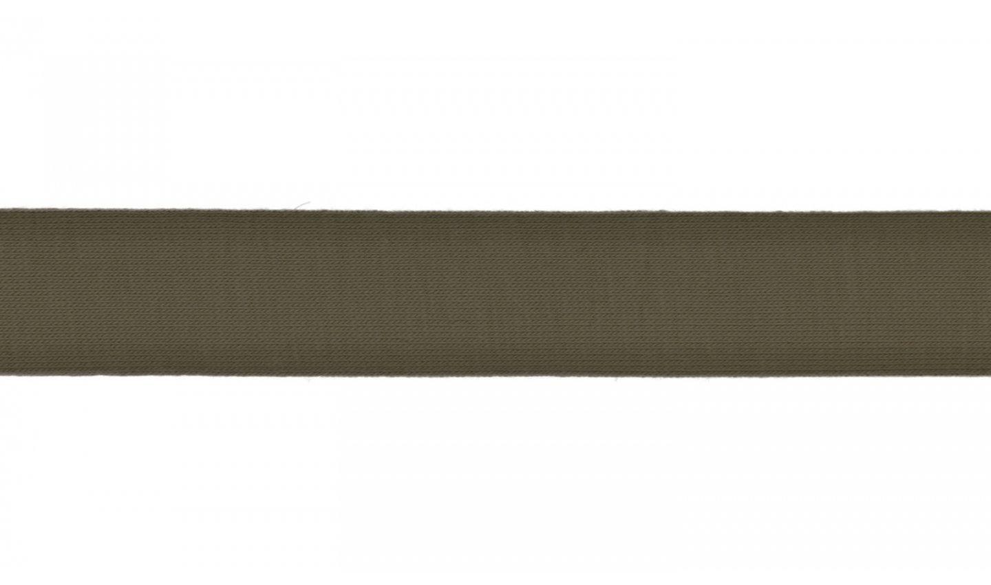 Stretch Bias Binding Tape - Khaki-Bias Binding-Jelly Fabrics