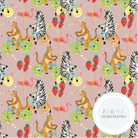 Cotton Jersey - When Life Gives You Lemons Blush (EXCLUSIVE)-Jersey Fabric-Jelly Fabrics