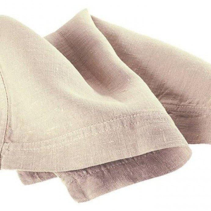 Linen Fabric - Solid in Beige-Linen-Jelly Fabrics