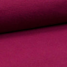 Organic Tubular Rib Knit - Framboise-Organic Rib Knit-Jelly Fabrics
