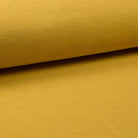 Ottoman Jersey Fabric - Yellow-Jersey Fabric-Jelly Fabrics