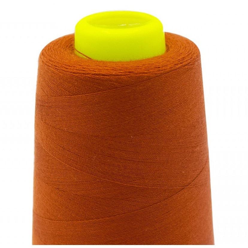 Overlock Thread - 3000 Yards Burnt Orange-Thread-Jelly Fabrics