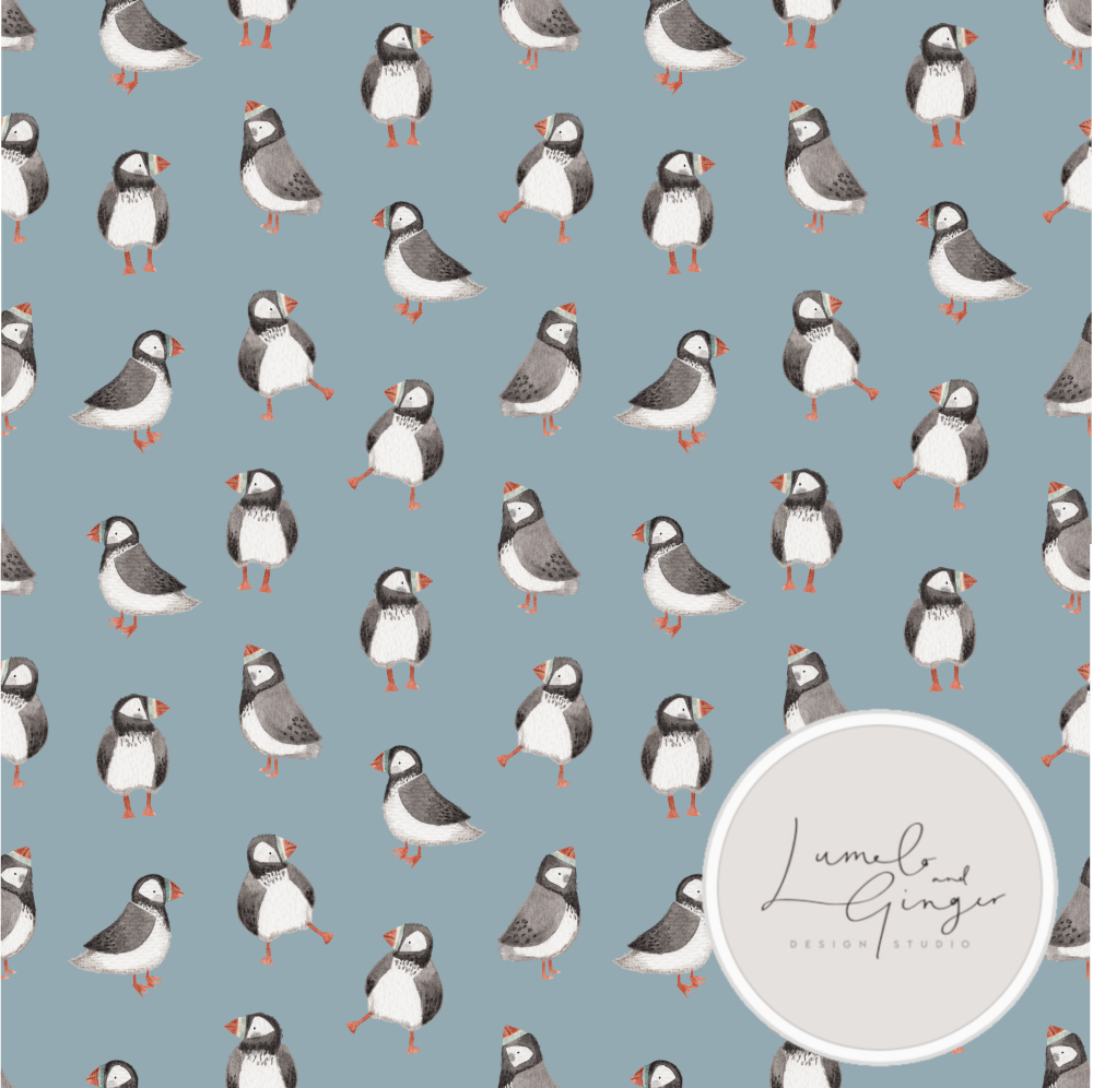 Cotton Jersey - PUFFY in Smoke-Jersey Fabric-Jelly Fabrics