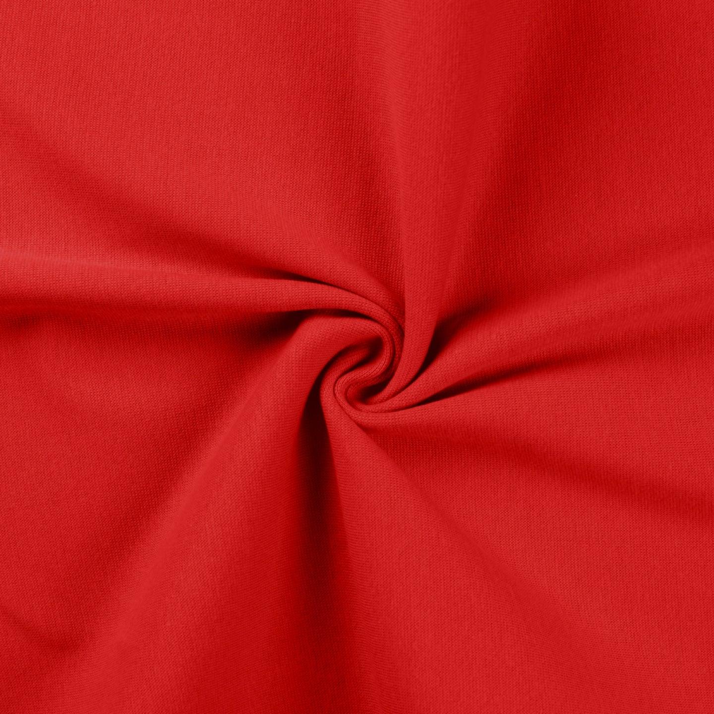 Tubular Ribbing - Red (NEW)-Rib Knit-Jelly Fabrics