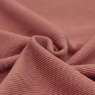 Ribbed Jersey - Clay Pink-Jersey Fabric-Jelly Fabrics