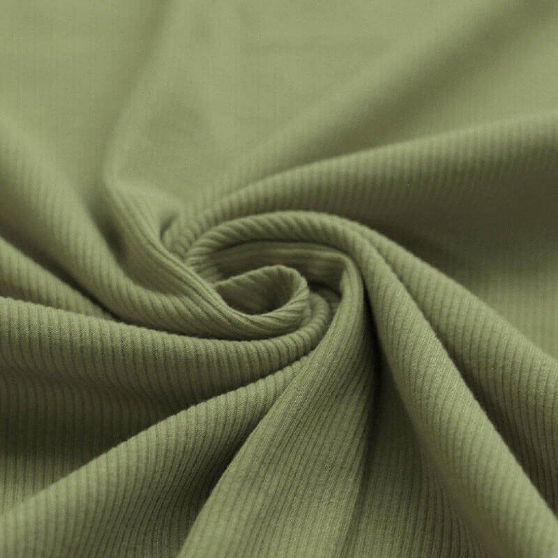 Fine Rib Jersey Knit Fabric, per Metre Plain Sea Green 