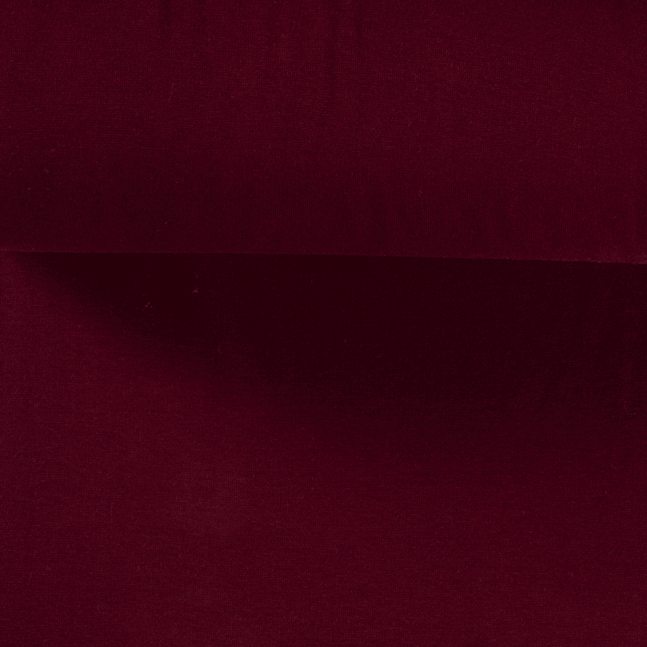 Rib Knit - Bordeaux tubular ribbing-Rib Knit-Jelly Fabrics