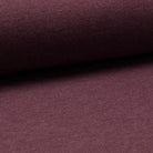 Tubular Ribbing / Cuffing - Bordeaux Melange-Rib Knit-Jelly Fabrics