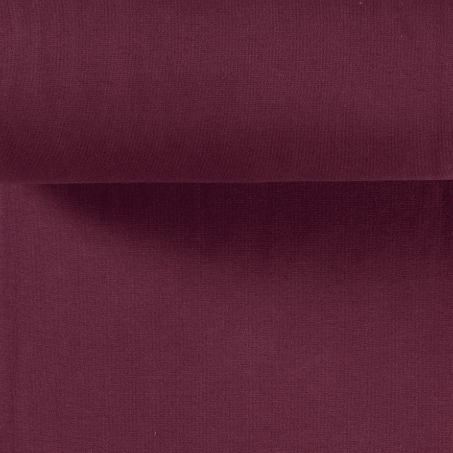 Tubular Ribbing - Burgundy-Rib Knit-Jelly Fabrics