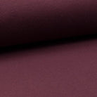 Tubular Ribbing - Dark Dusty Bordeaux-Rib Knit-Jelly Fabrics