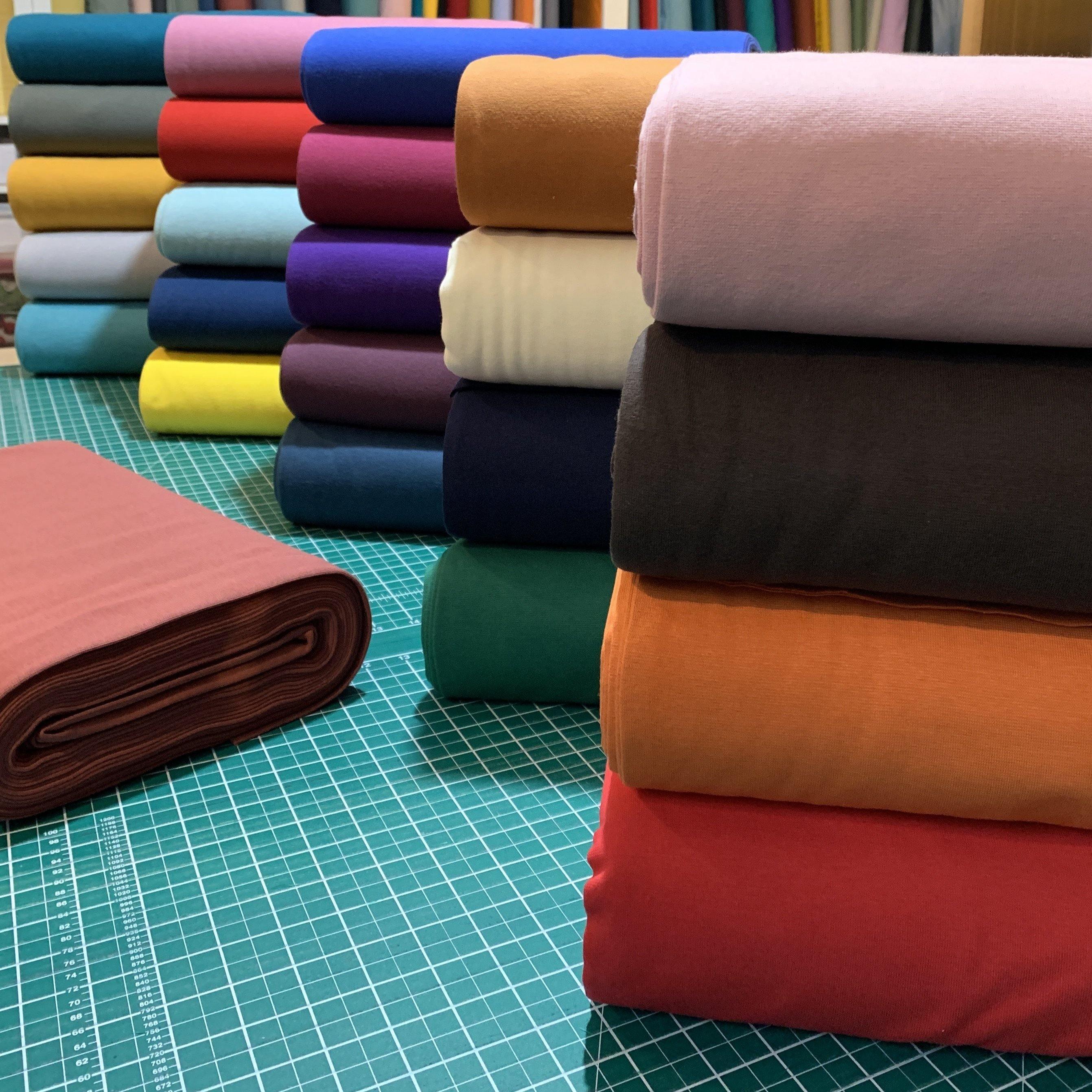 Bolt Pre-Order - Tubular RIBBING - Melange-Bolt-Jelly Fabrics