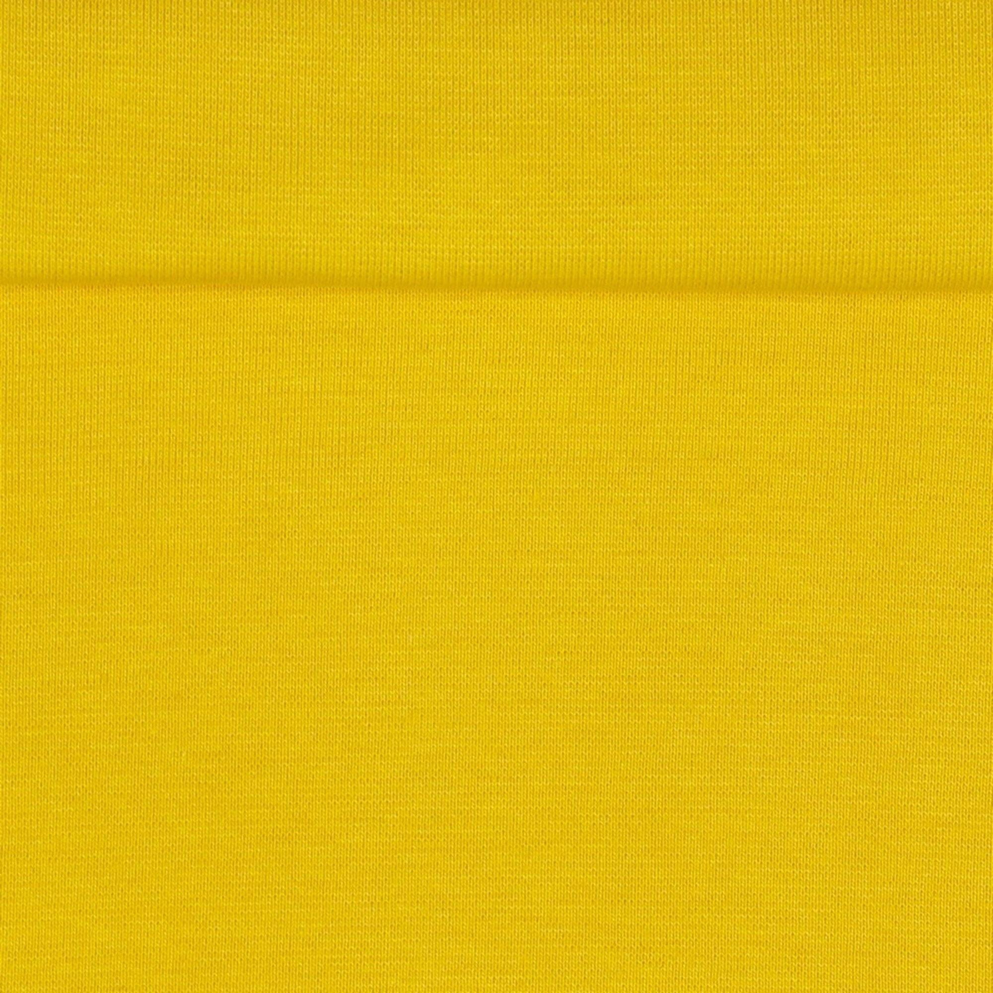 Organic Tubular Ribbing - Yellow-Organic Rib Knit-Jelly Fabrics