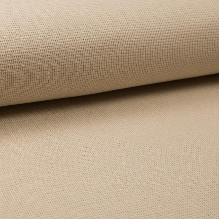 Waffle Knit - Sand-Jersey Fabric-Jelly Fabrics