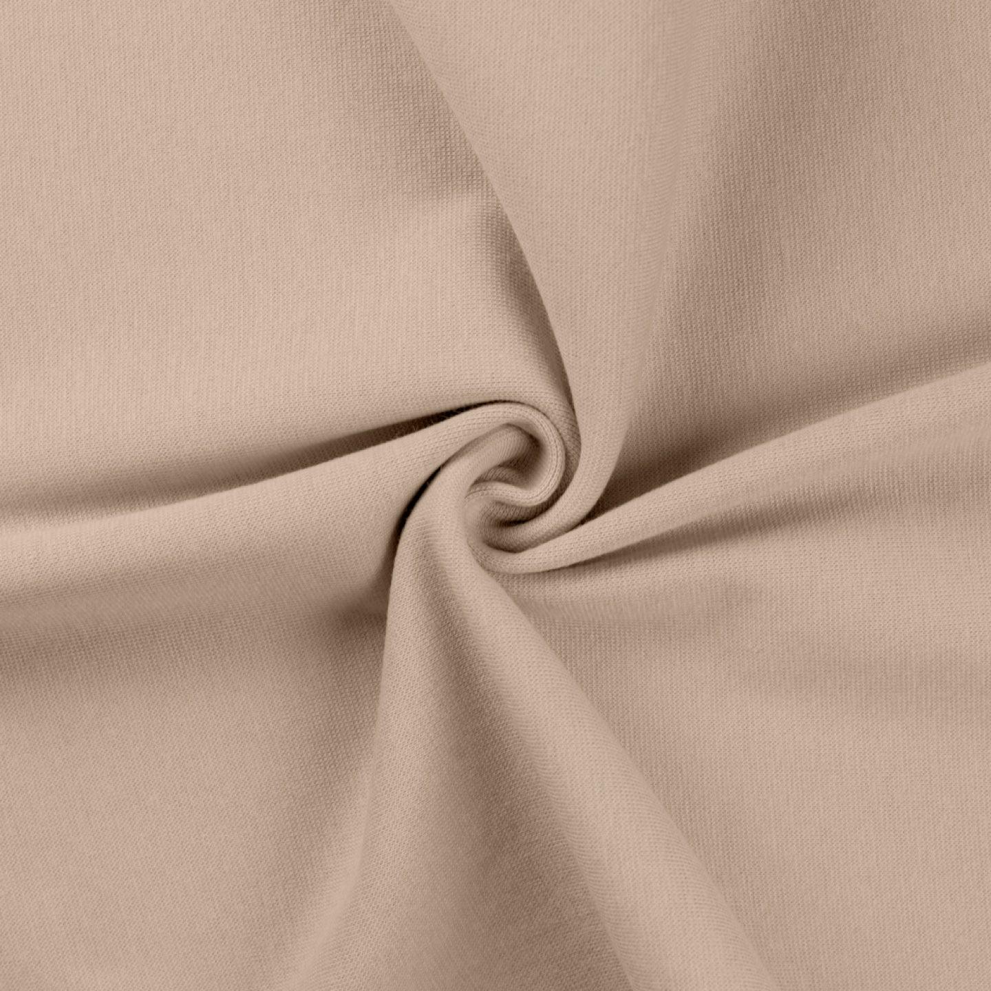 Tubular Ribbing - Sand (NEW)-Rib Knit-Jelly Fabrics