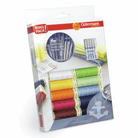 Gutermann Sew-All Thread Set - Assorted (10x 100M) and Assorted Sewing Needles-DIY Kit-Jelly Fabrics
