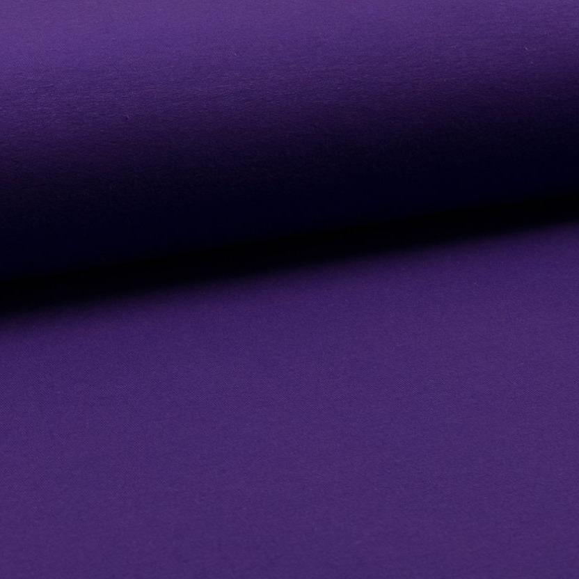 French Terry Loop Back - Bright Purple-French Terry-Jelly Fabrics
