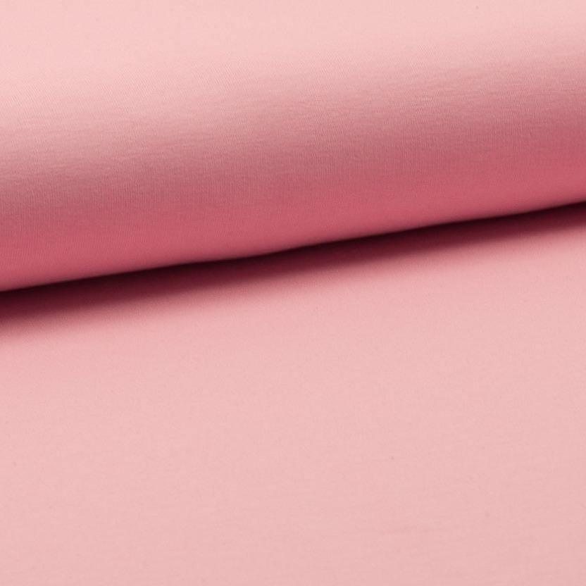 French Terry Loop Back - Solid Baby Rose-French Terry-Jelly Fabrics