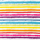 Cotton Jersey Fabric - Small Multicolour Stripes-Jersey Fabric-Jelly Fabrics