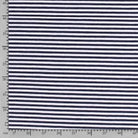 Cotton Jersey - Navy Blue and White Stripes-Jersey Fabric-Jelly Fabrics
